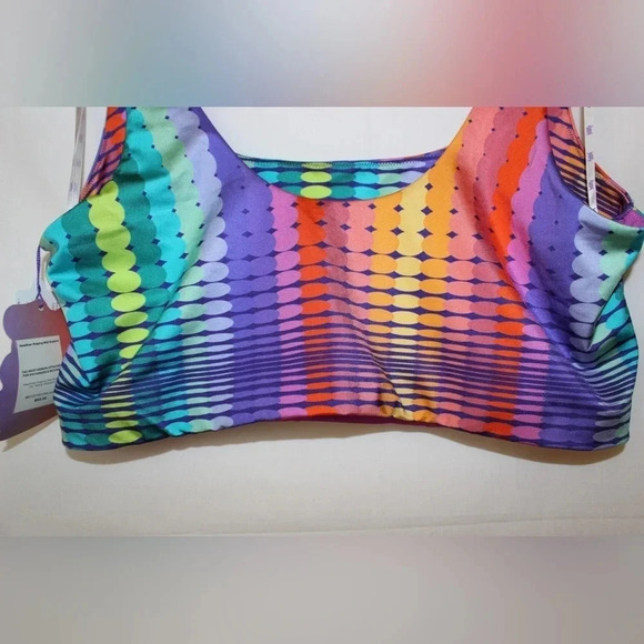 NWT Yitty Headliner Shaping Midi Pride Rainbow Bralette 3XL in Pride Prismatic - Picture 8 of 11